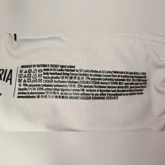 Victoria's Secret Victoria Sport Knockout Athletic Yoga Mesh Leggings, S - Picture 4 of 10